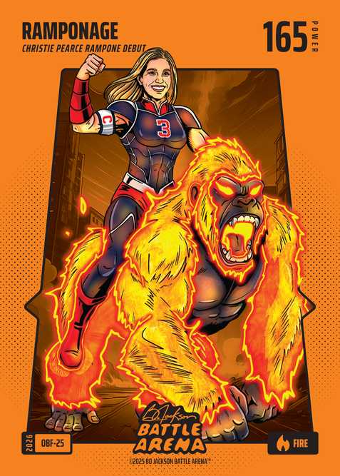 Fire Orange Battlefoil