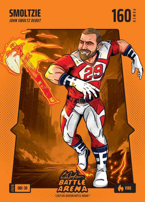 Fire Orange Battlefoil