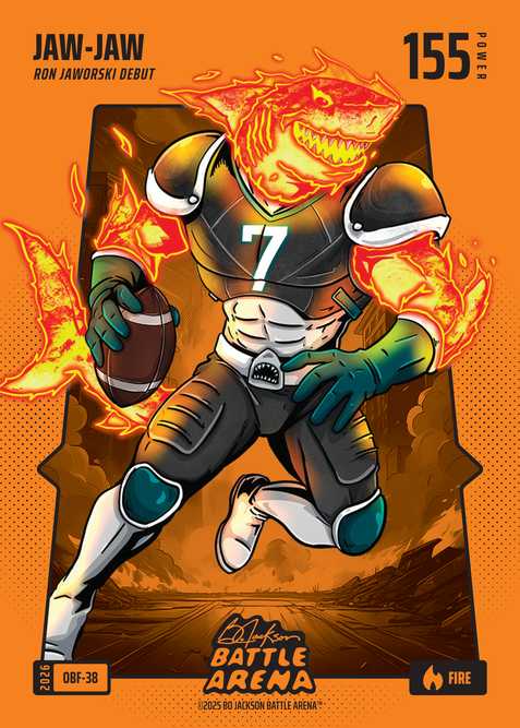 Fire Orange Battlefoil