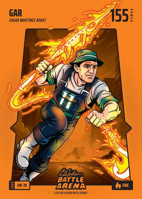 Fire Orange Battlefoil