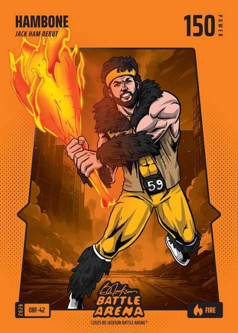 Fire Orange Battlefoil