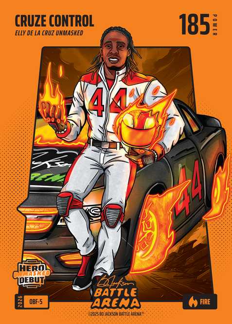 Fire Orange Battlefoil