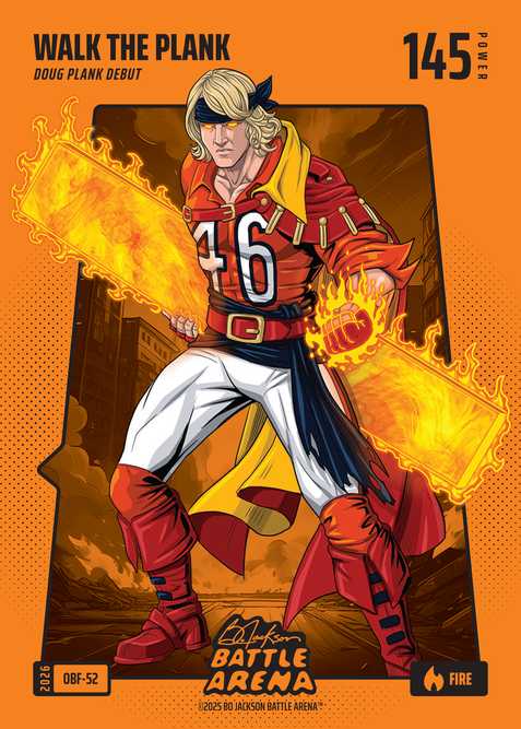 Fire Orange Battlefoil