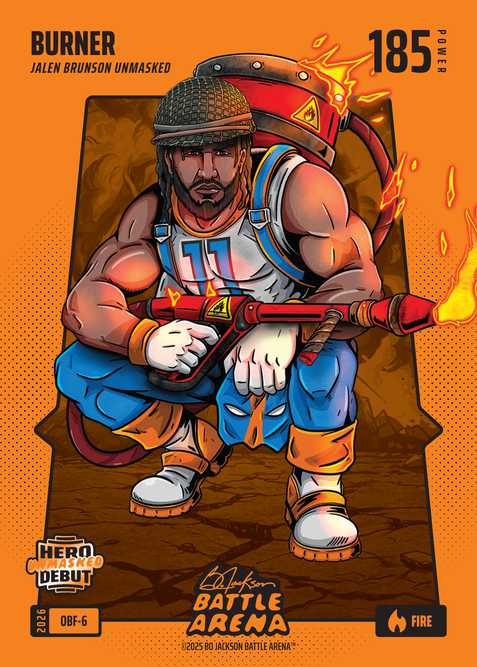 Fire Orange Battlefoil