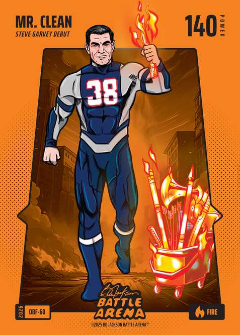 Fire Orange Battlefoil