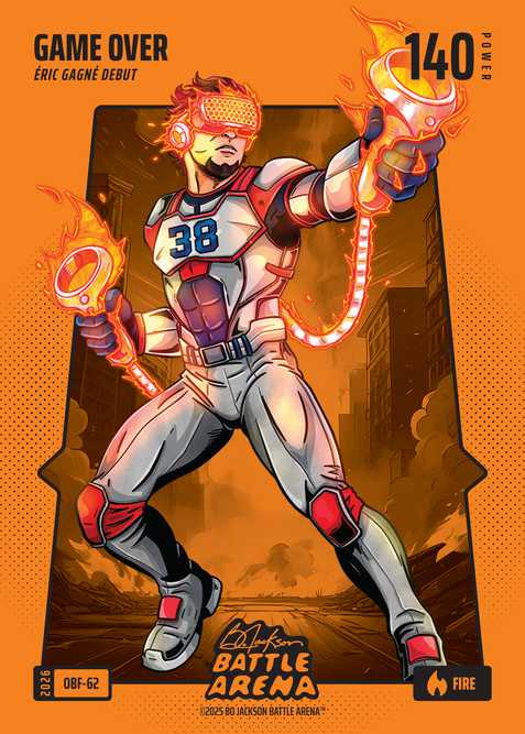 Fire Orange Battlefoil