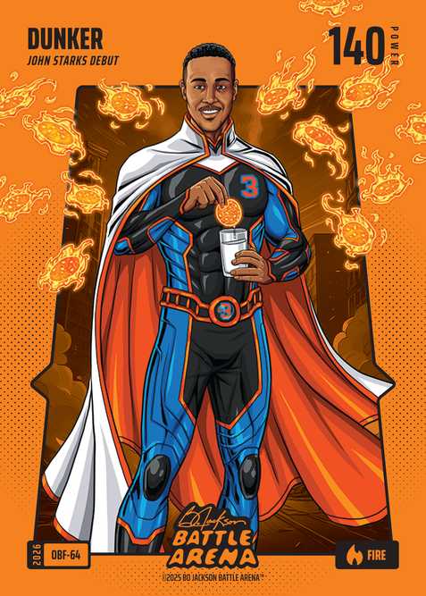 Fire Orange Battlefoil