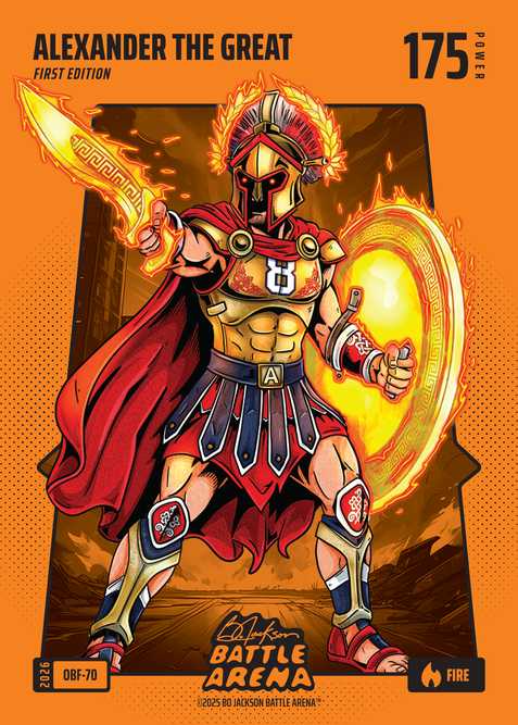 Fire Orange Battlefoil