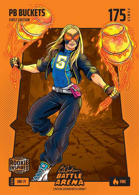 Fire Orange Battlefoil