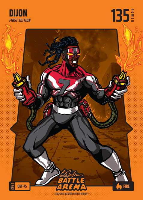 Fire Orange Battlefoil