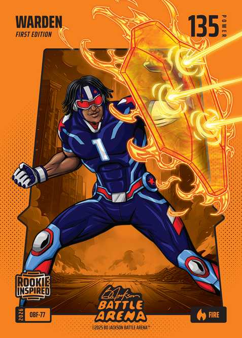 Fire Orange Battlefoil