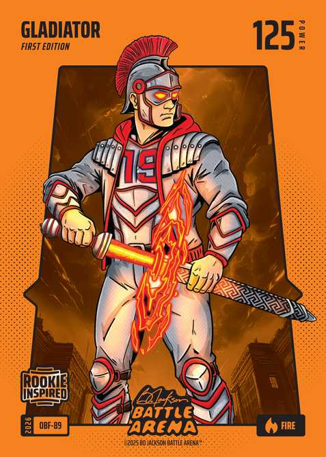 Fire Orange Battlefoil