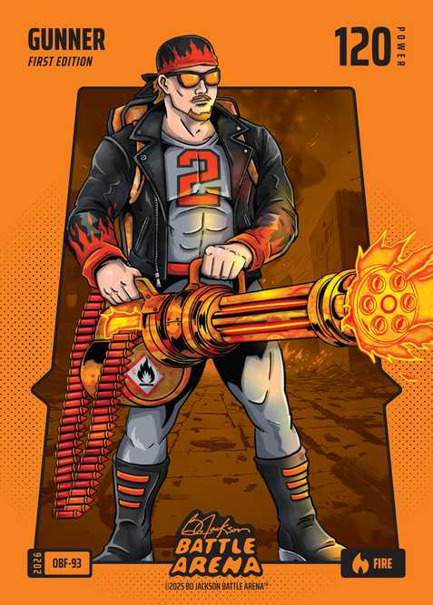 Fire Orange Battlefoil
