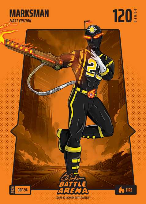 Fire Orange Battlefoil