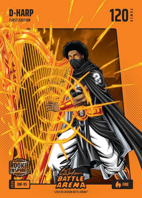 Fire Orange Battlefoil