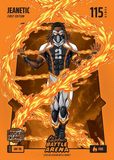 Fire Orange Battlefoil