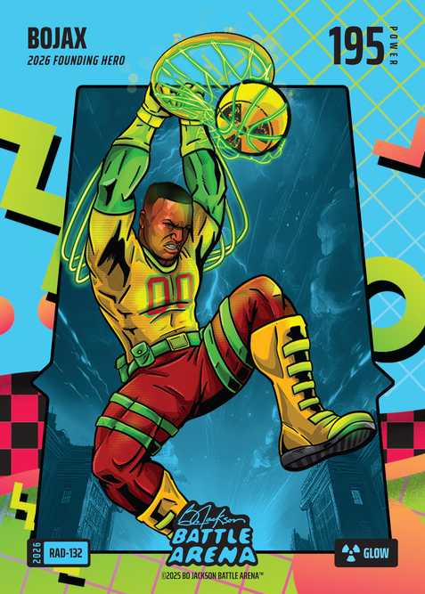 Glow 80's Rad Battlefoil