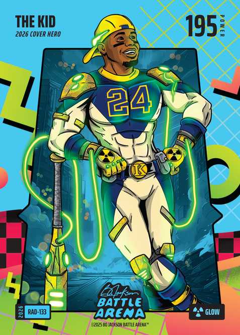 Glow 80's Rad Battlefoil