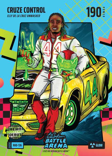 Glow 80's Rad Battlefoil