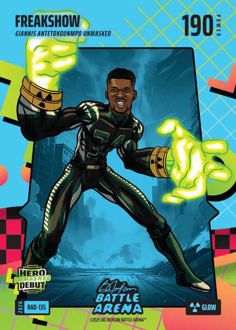 Glow 80's Rad Battlefoil