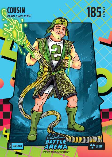 Glow 80's Rad Battlefoil