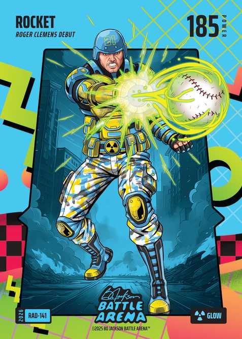 Glow 80's Rad Battlefoil