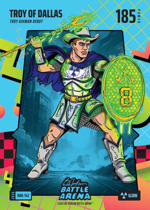 Glow 80's Rad Battlefoil