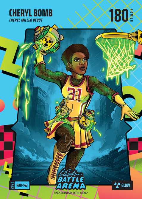 Glow 80's Rad Battlefoil