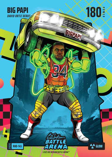 Glow 80's Rad Battlefoil