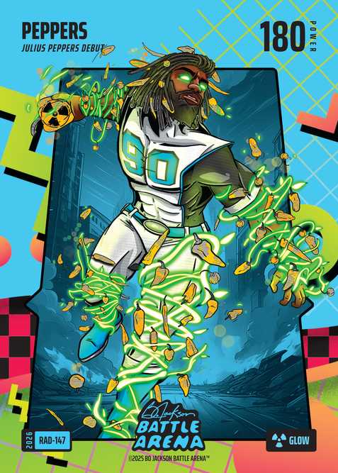 Glow 80's Rad Battlefoil