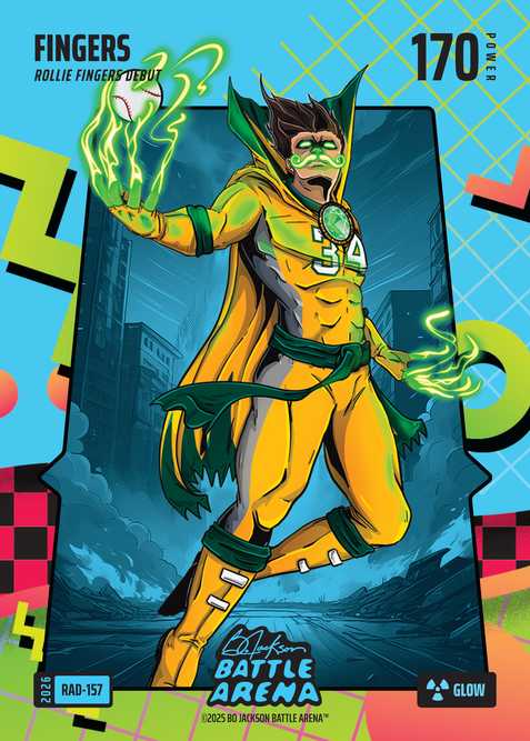 Glow 80's Rad Battlefoil