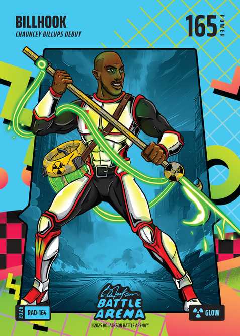 Glow 80's Rad Battlefoil