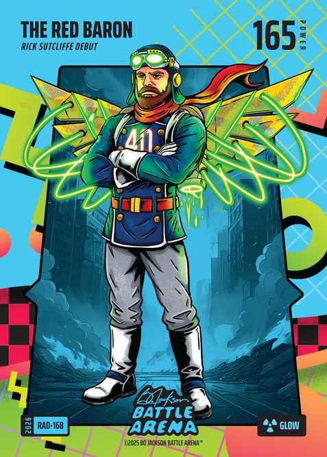 Glow 80's Rad Battlefoil