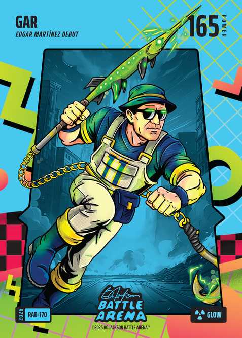 Glow 80's Rad Battlefoil