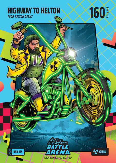 Glow 80's Rad Battlefoil