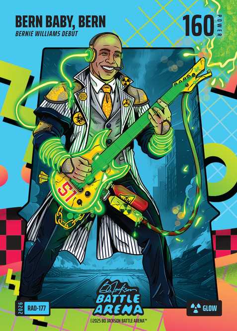 Glow 80's Rad Battlefoil