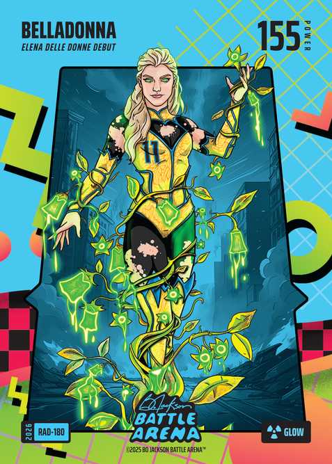 Glow 80's Rad Battlefoil