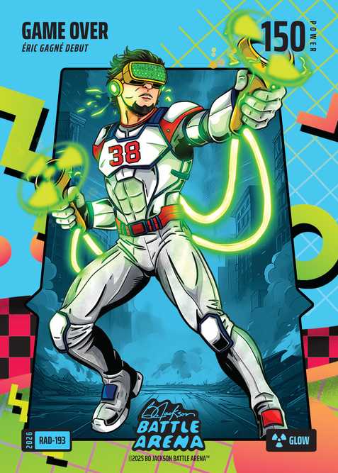 Glow 80's Rad Battlefoil