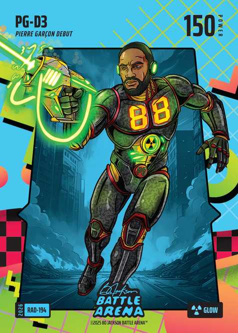 Glow 80's Rad Battlefoil