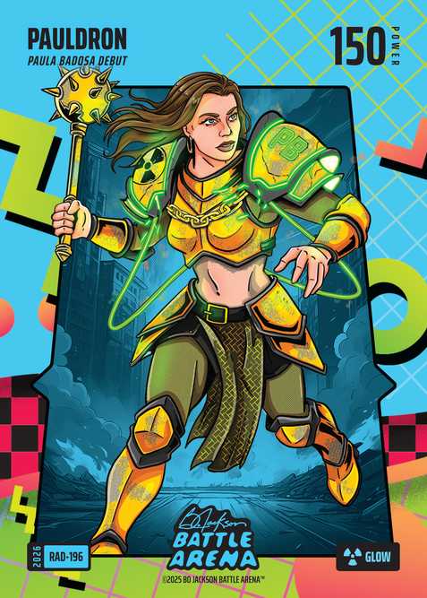 Glow 80's Rad Battlefoil