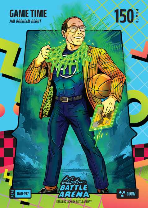 Glow 80's Rad Battlefoil