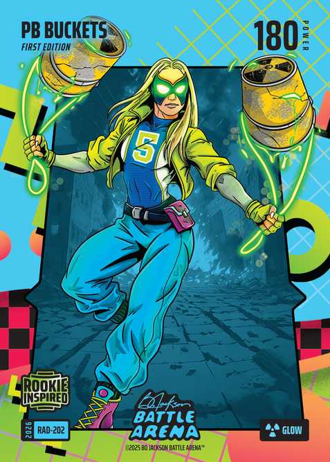 Glow 80's Rad Battlefoil