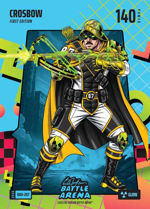 Glow 80's Rad Battlefoil