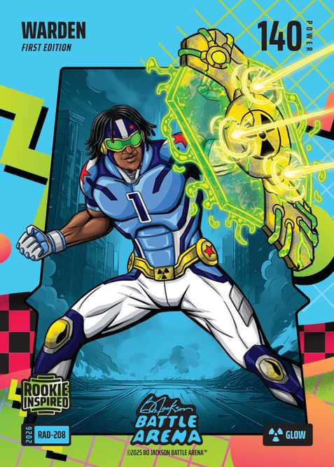 Glow 80's Rad Battlefoil