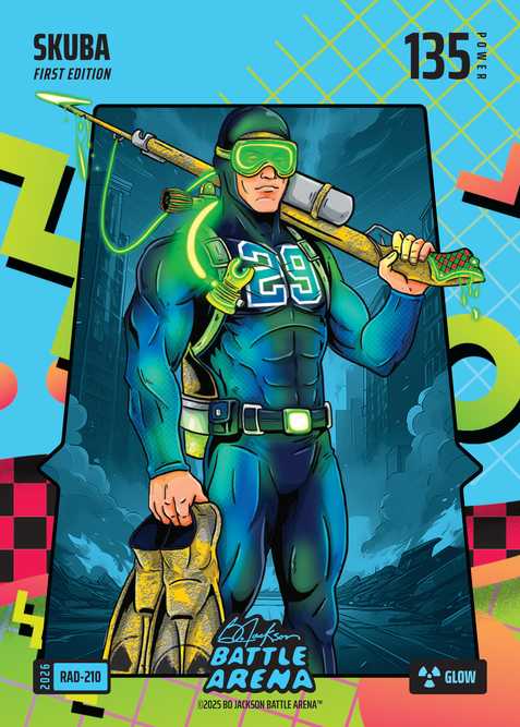 Glow 80's Rad Battlefoil