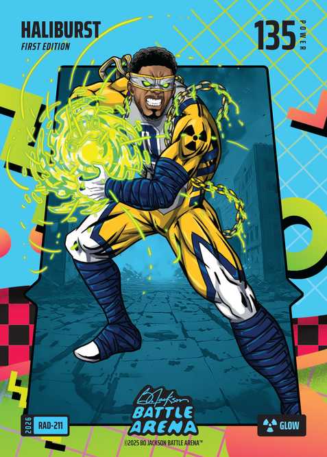 Glow 80's Rad Battlefoil