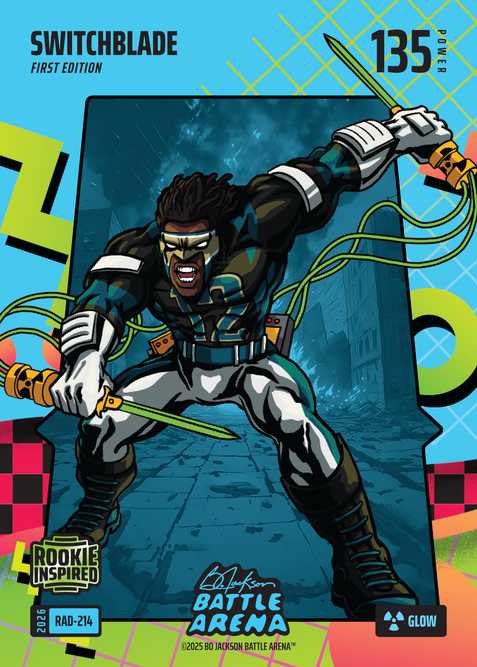 Glow 80's Rad Battlefoil