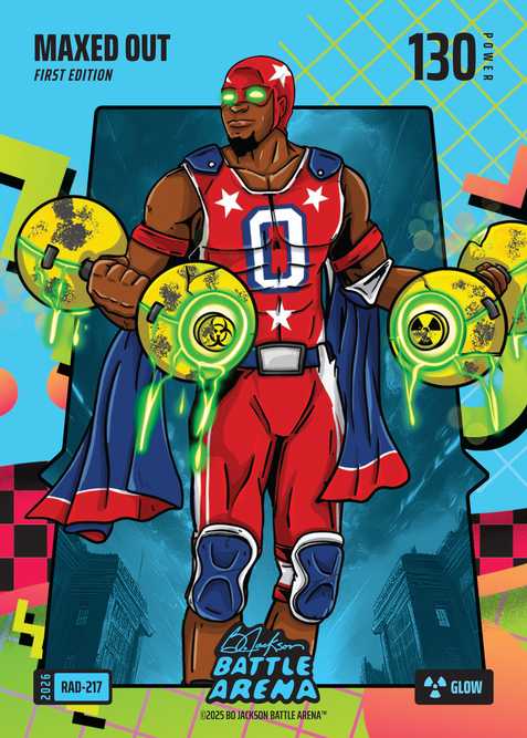 Glow 80's Rad Battlefoil