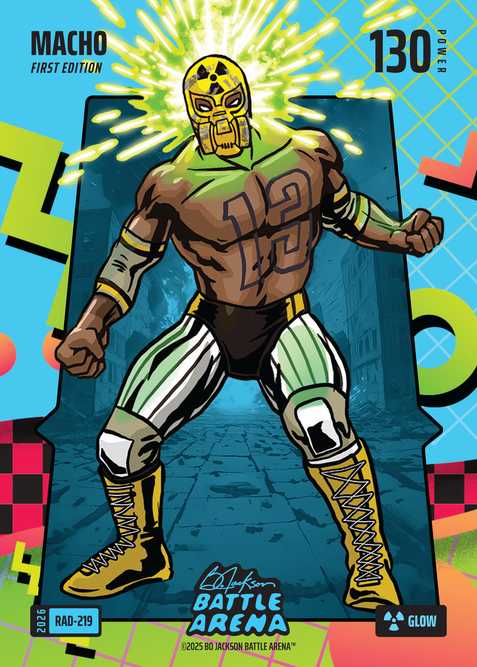 Glow 80's Rad Battlefoil