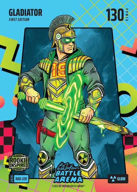 Glow 80's Rad Battlefoil